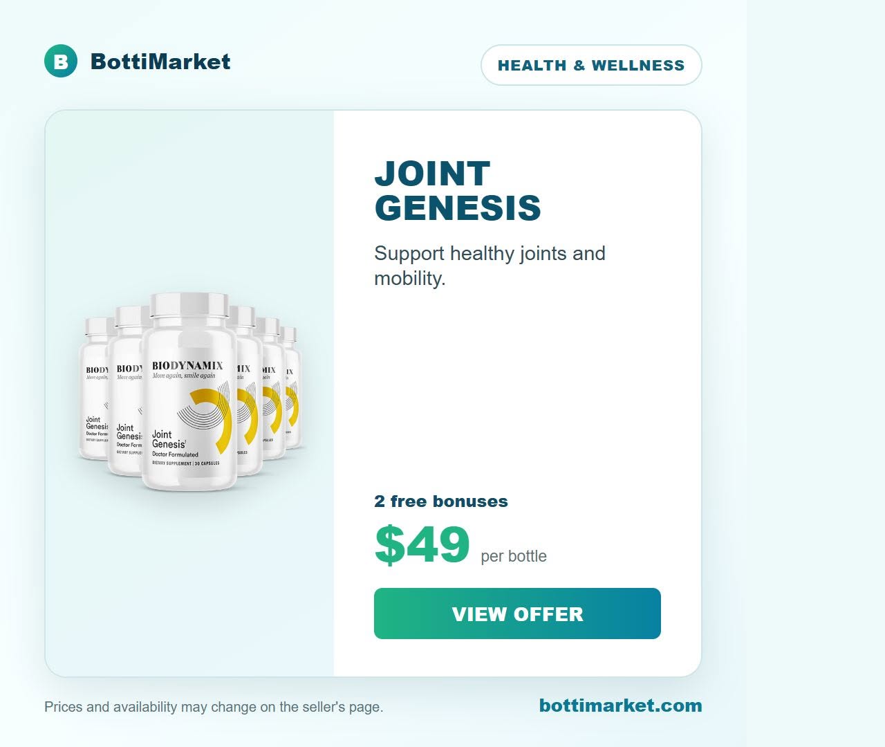 Joint Genesis